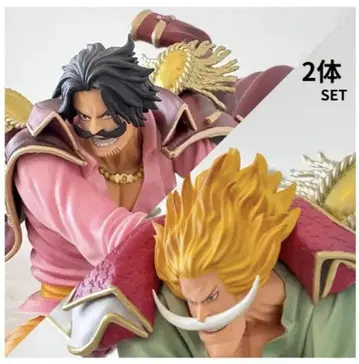 [ 최종 가격 인하 ] 원피스 흰 수염 로저 피규어 2체 세트