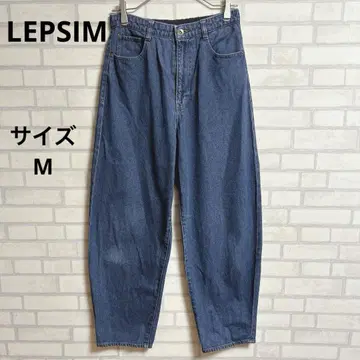 [ 렙심LEPSIM ] 데님 팬츠 청바지 와이드 팬츠 사이즈 M