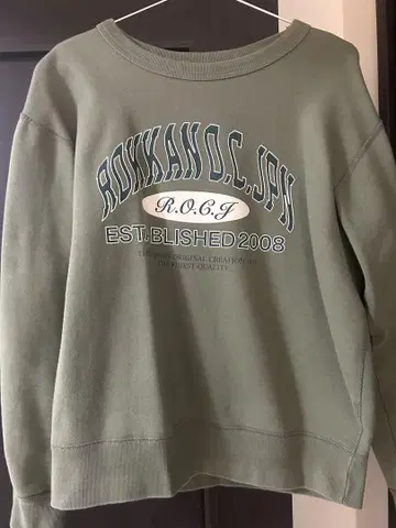 ROKAN D.C.JPN 트레이닝복 올리브 그린 로칸