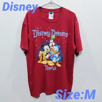 Disney Dreams 티셔츠 Florida 레드 사이즈 M