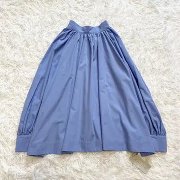 택 포함 새상품 23AW UNFILO 2way 이지케어 개더 블라우스