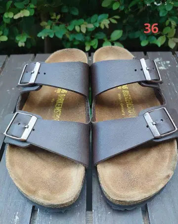 used 버켄스탁 애리조나 36 브라운 라쿠라쿠 메루카리 택배