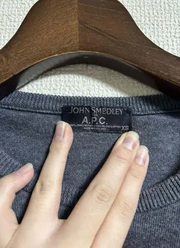 A.P.C. x JOHN SMEDLEY 크루넥 니트