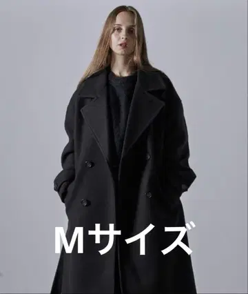 [ CLEL ] 테크 멜톤 루즈 더블 체스터 코트