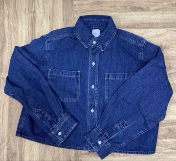 Spick and Span 스픽 앤 스팬 숏 데님 셔츠