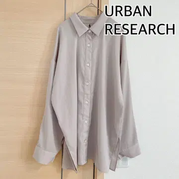 URBAN RESEARCH 어반 리서치 긴팔 블라우스 베이지