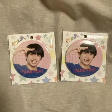 마유미 타케유키 캔뱃지