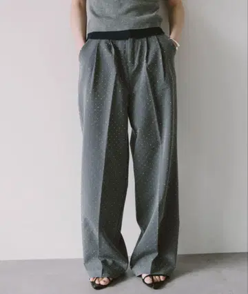 샤이니 도트 팬츠