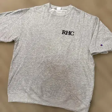 론 헤르만 x 챔피온 RHC 반팔 맨투맨 트레이닝복 그레이 XL