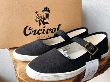 [ ORCIVAL ] 오르치발 플랫슈즈 블랙 23cm