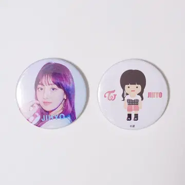 TWICE 지효 #TWICE 109 팝업 캔뱃지 2개 세트