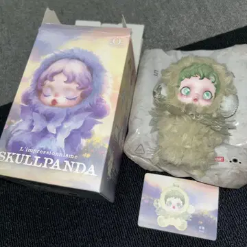 POP MART SKULLPANDA Pond 스컬 팬더