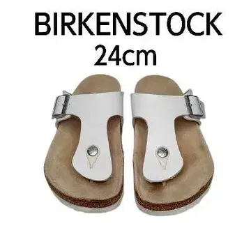 BIRKENSTOCK 샌들 24cm 화이트