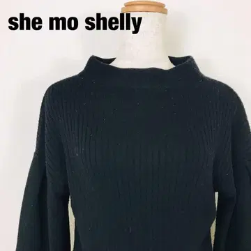she mo shelly 시모 셰리 울 혼방 긴팔 니트 B7