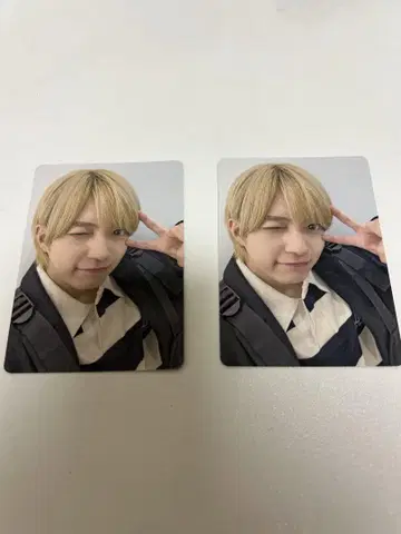 나니와단시 니시하타 다이고 트레이딩 카드 2장