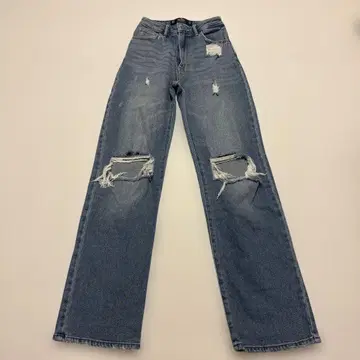 홀리스터 데미지 데님 스트레이트