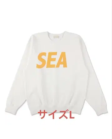 SEA WIND AND 프린트 맨투맨 사이즈 L 추첨품
