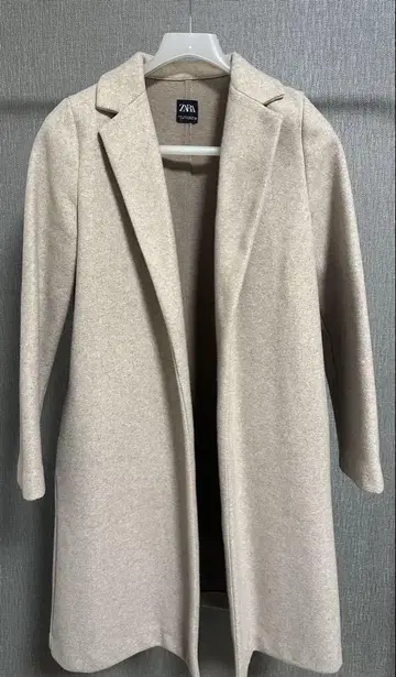 ZARA 롱 코트 베이지
