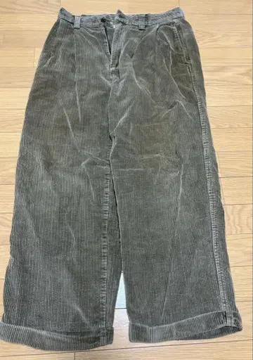 American Eagle 코듀로이 와이드 팬츠 빈티지