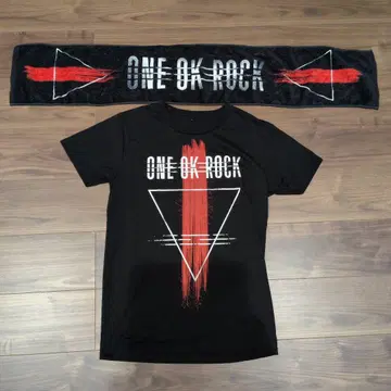ONE OK ROCK 티셔츠 블랙 M 사이즈
