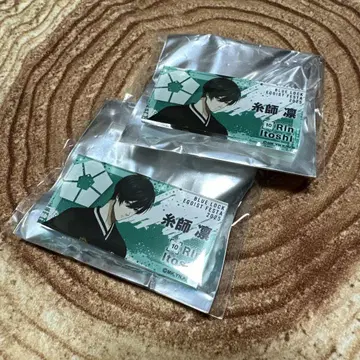 에고페스 블루 록 이토시 린 네임 배지 2점