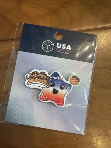 간사이 만박 회장 한정판 USA 파빌리온 한정판 스파크 마그넷 타코야키