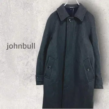 [ 젬블 ] 체스터 코트 S 모 100% 큐프라 혼합 무지 심플