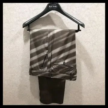 폴스미스 슬랙스 L 사이즈 올 패턴 브라운 계열