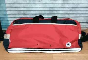 새상품급 CONVERSE 컨버스 보스턴 백 레드 x 네이비