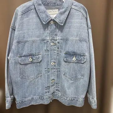 아메리칸 홀릭 라이트 블루 데님 자켓