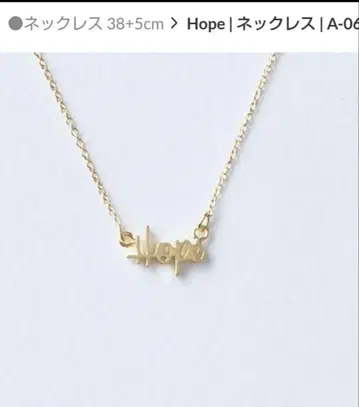 목걸이 HOPE