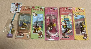 리락쿠마 스트랩 6개 세트