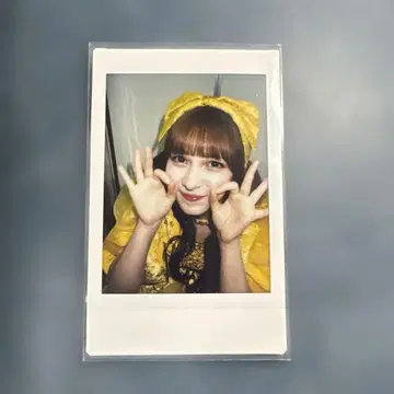 FRUITS ZIPPER 하야세 노엘 폴라로이드 거울 의상
