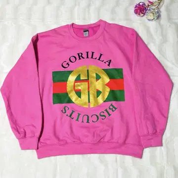 [초레어] GORILLA BISCUTS 후드티 맨투맨 L