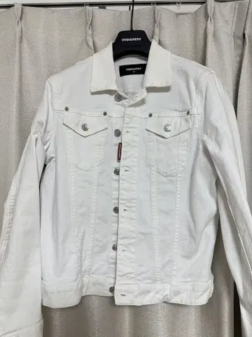 DSQUARED2 화이트 데님 자켓