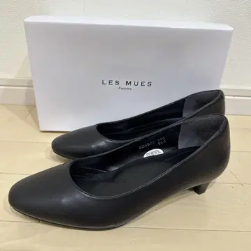 LES MUES 블랙 펌프스 24cm 미사용 새상품 취업활동