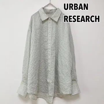 URBAN RESEARCH 어반 리서치 긴팔 블라우스 스트라이프