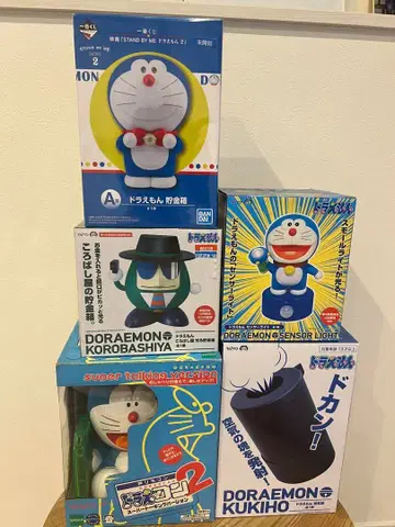 도라에몽 피규어 저금통 도라에콘 공기포 묶음 판매