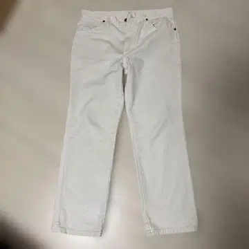 Wrangler 936WH 화이트 데님 33x30 seven by