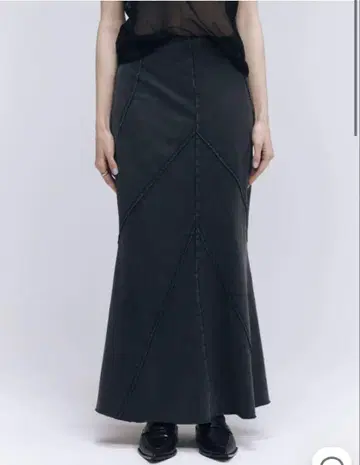 JOSE MOON PIGMENT SWEAT SKIRT