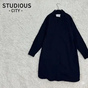 스튜디오 시티 스키퍼 셔츠 원피스 코튼 포켓