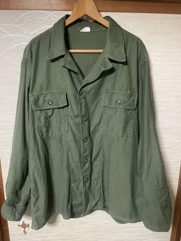 XL og107 유틸리티 셔츠 빈티지