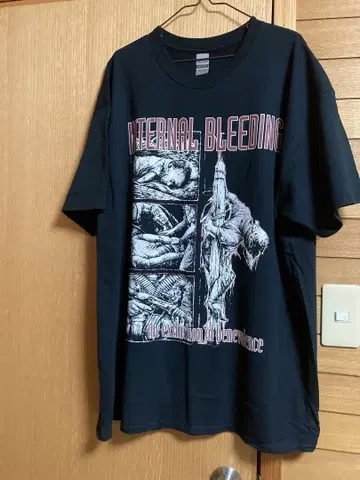 INTERNAL BLEEDING 셔츠 XL 데스 메탈 NYDM 새상품