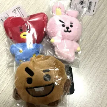 BT21 베이직 봉제 인형 키링 BTS