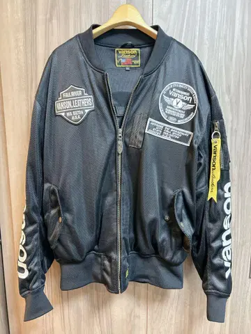 VANSON 반손 메쉬 자켓 2XL 사이즈 새상품급 블랙