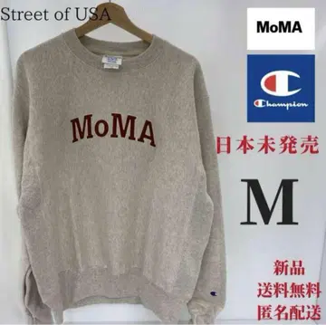챔피온 MoMA 모마 맨투맨 트레이닝복 레어 빨간색 글자 M