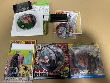 sakamoto days 라쿠 명장면 디오라마 컬렉션 컬렉션 캔뱃지