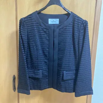 쿠레쥬 노카라 블랙 자켓