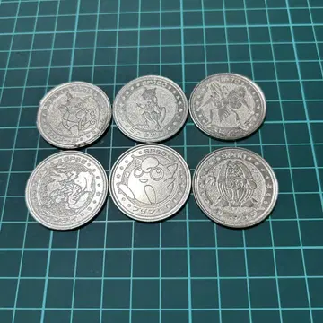 포켓몬 메달 코인 당시 물품 6장 세트