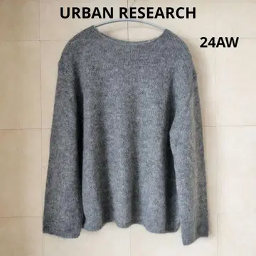 URBAN RESEARCH 헤어리 루즈 니트